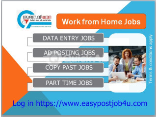 Earn from your home by doing data entry Job.