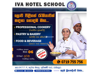 PROFESSIONAL COOKERY COURSE & PASTRY AND BAKERY COURSE