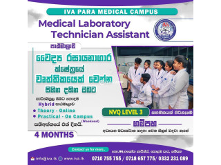 MEDICAL LABORATORY TECHNICIAN ASSISTANT COURSE